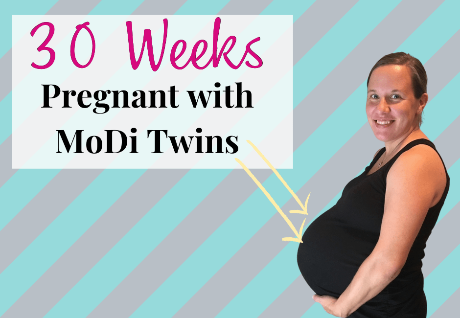30 weeks pregnant with modi twins