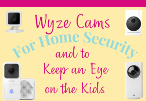 Wyze Cams for Home Security and to Keep an Eye on the Kids