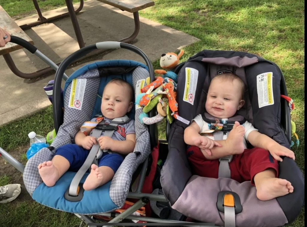 Twin baby seats cheap