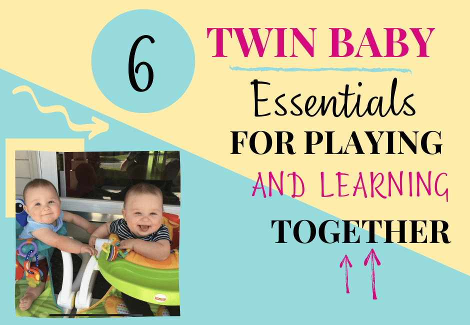 6 twin baby essentials for playing and learning together