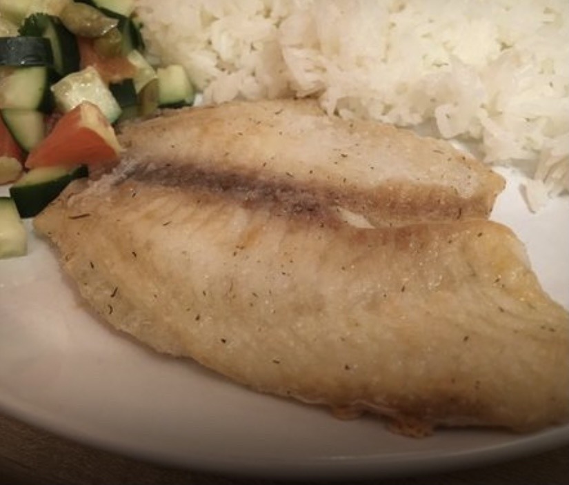 gluten free fried fish fillet