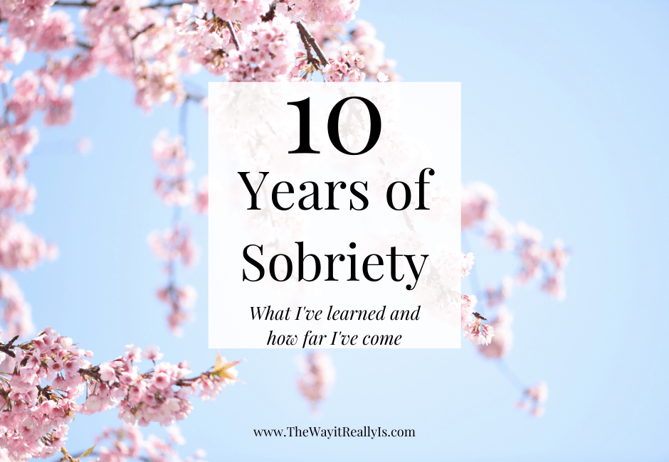 10 years sober