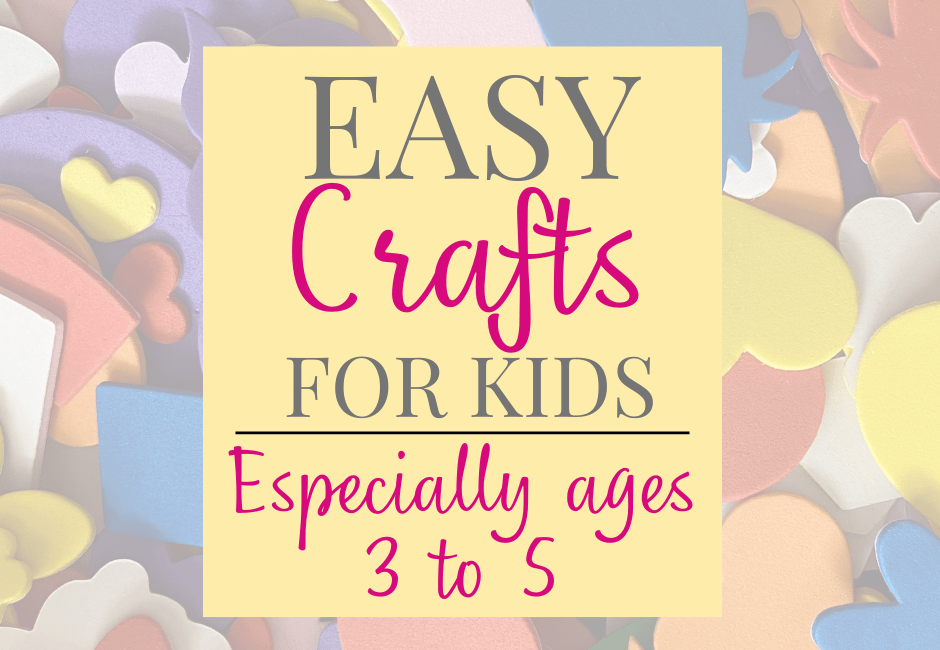 easy crafts for preschoolers