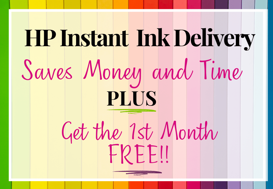 HP Instant Ink Delivery Saves Money and Time Plus You Can Get a Month FREE