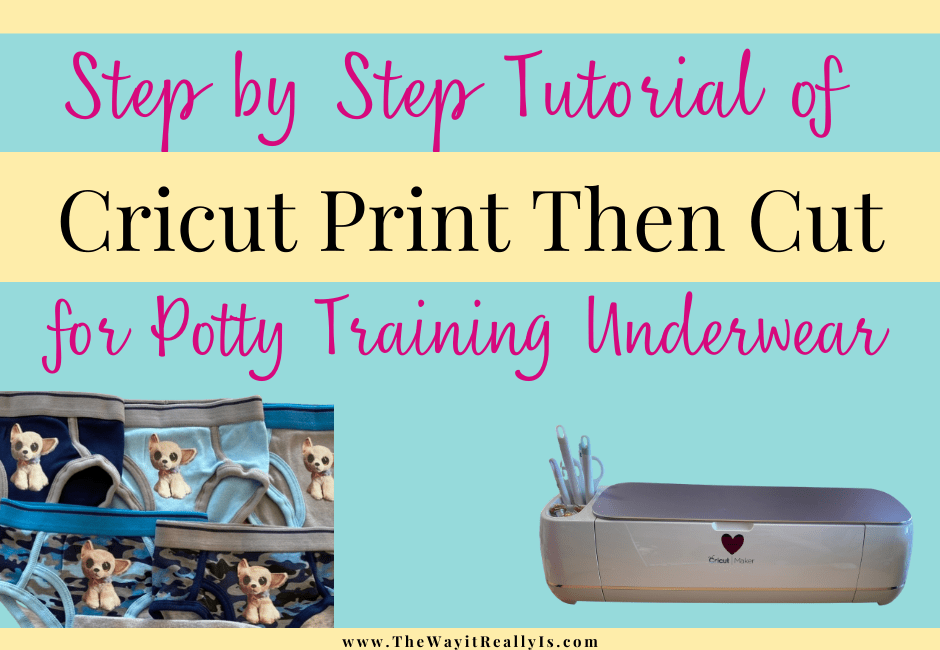Step by Step Tutorial of Cricut Print Then Cut for Iron-on Vinyl