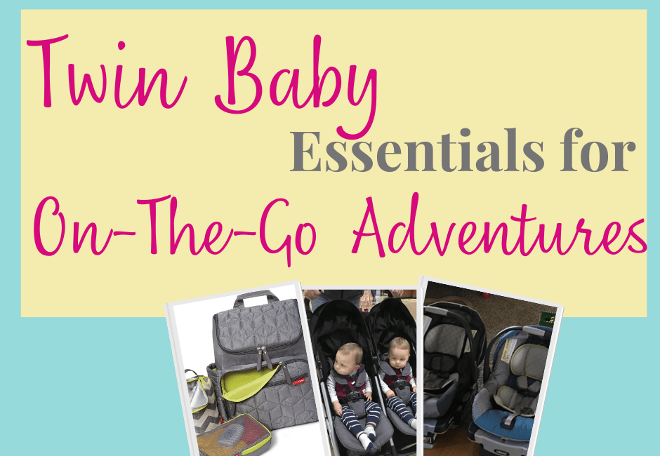 twin baby essentials for on-the-go adventures