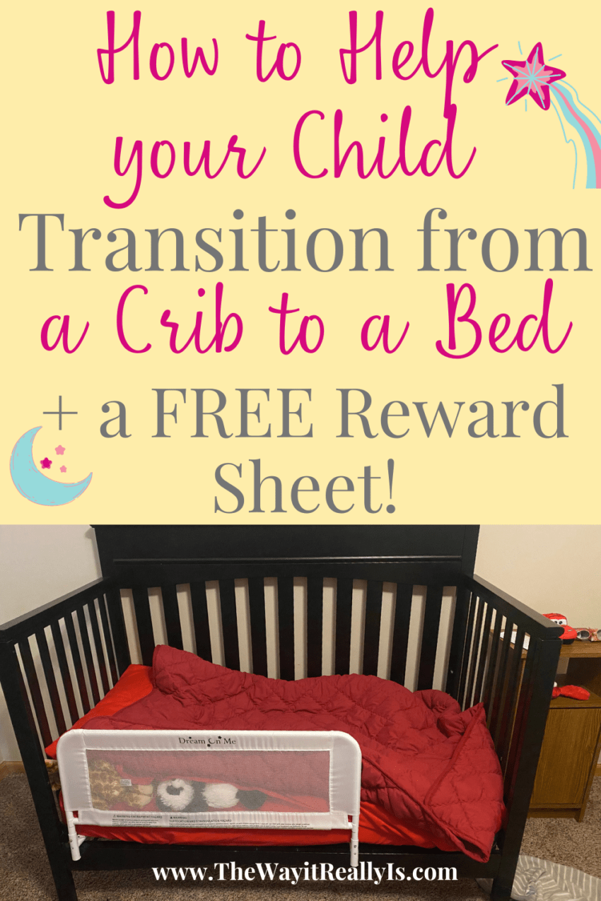 How to Help Your Child with Transition from Crib to Bed + Free