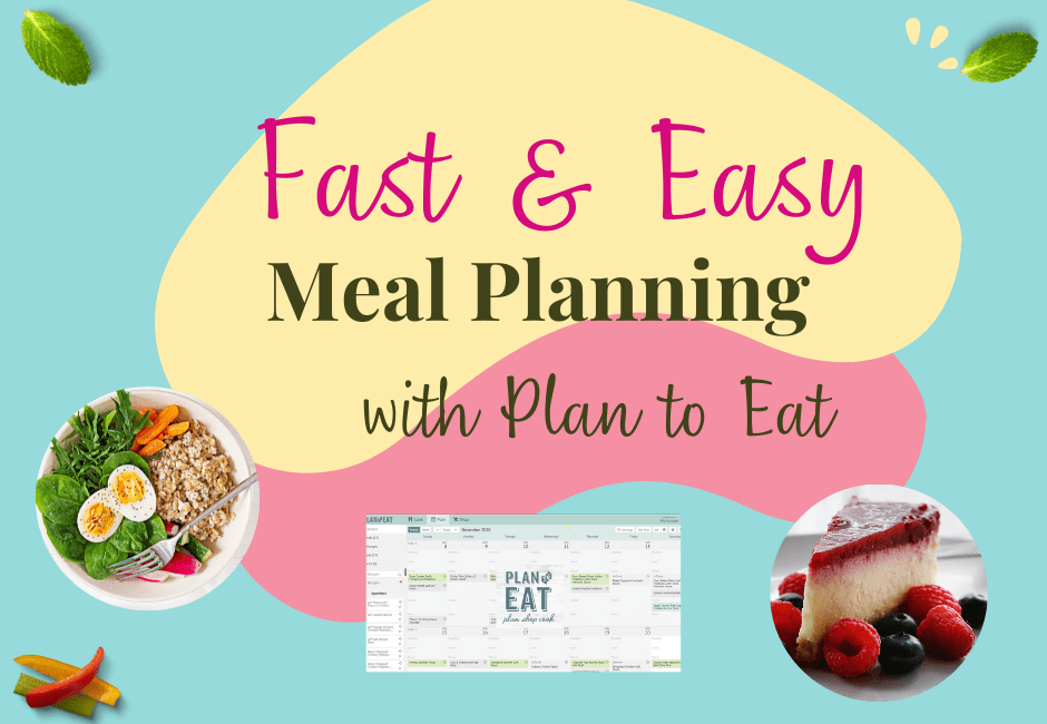 Meal Planning with Plan to Eat