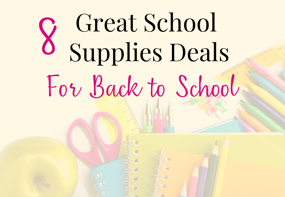 8 great school supplies deals for back to school