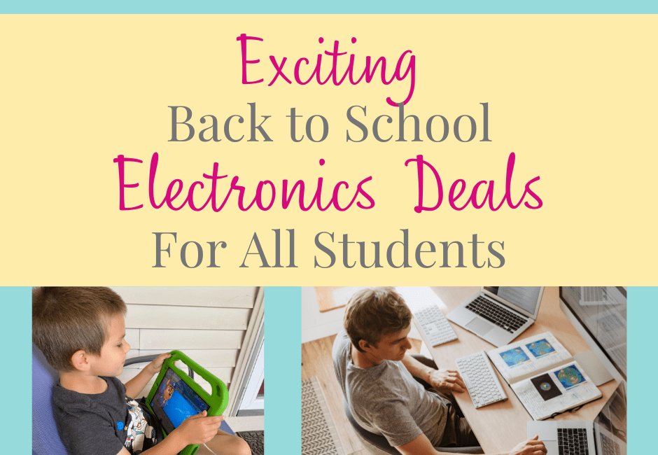 back to school electronics deals