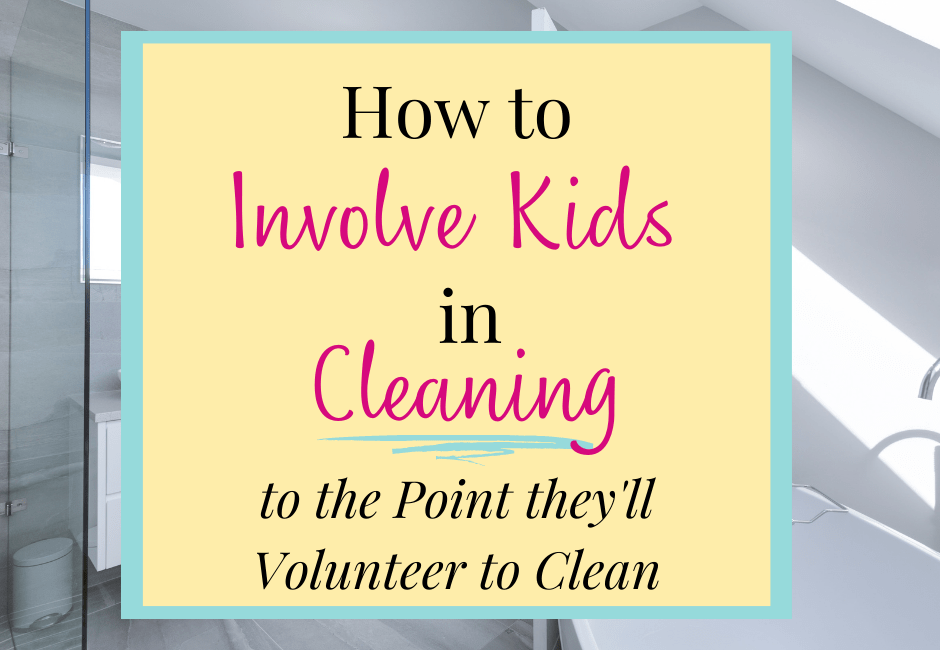 Involve Kids in Cleaning with Norwex Products