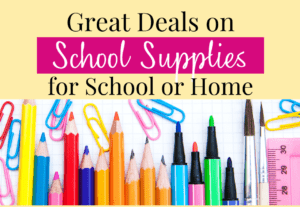 great deals on school supplies for school or home