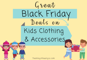 black friday deals on kids clothing and accessories
