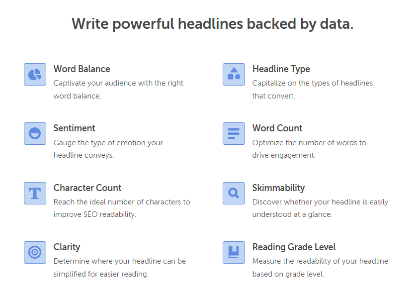 Basics of Headline Analyzer Studio free version
