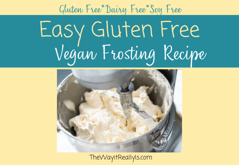 Easy Gluten Free Vegan Frosting Recipe for Cookies Cakes and More