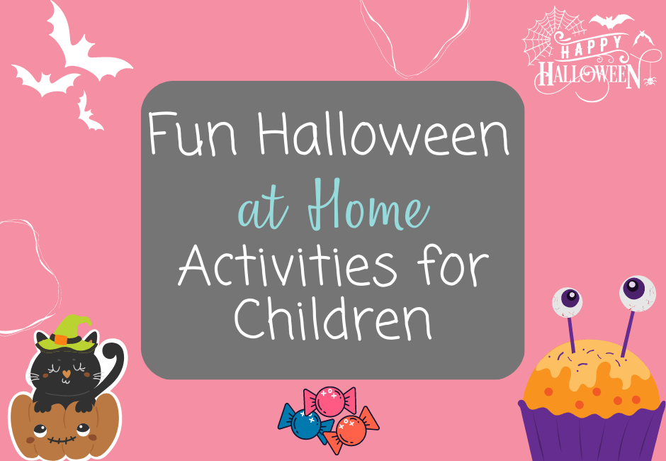 Halloween at Home activities for kids