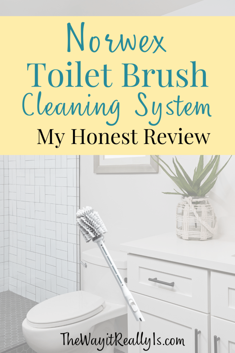 Norwex Toilet Brush with Cleanser Dispenser Honest Review The Way It