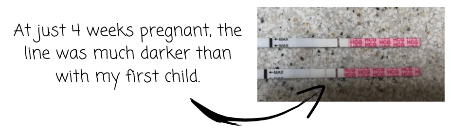 4 weeks pregnant with twins pregnancy test