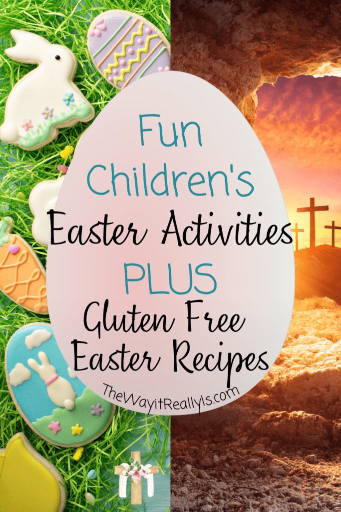 Fun Children's Easter Activities plus Gluten Free Easter Recipes