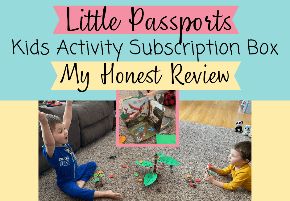 Little Passports activity box for children