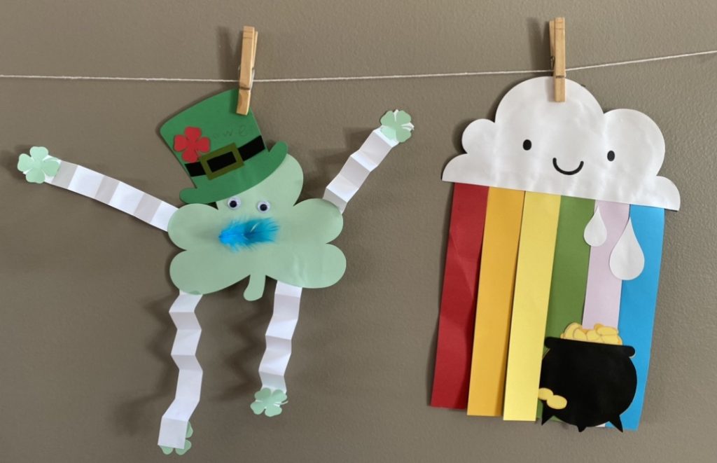 Kids St. Patrick's Day crafts