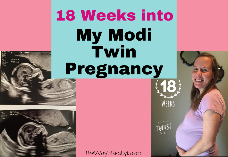 18 Weeks into my MoDi Twin pregnancy