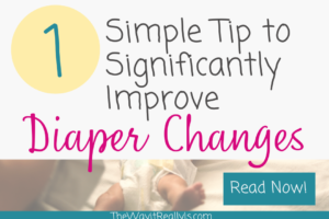 1 Simple Tip to Significantly Improve Twin Diaper Changes