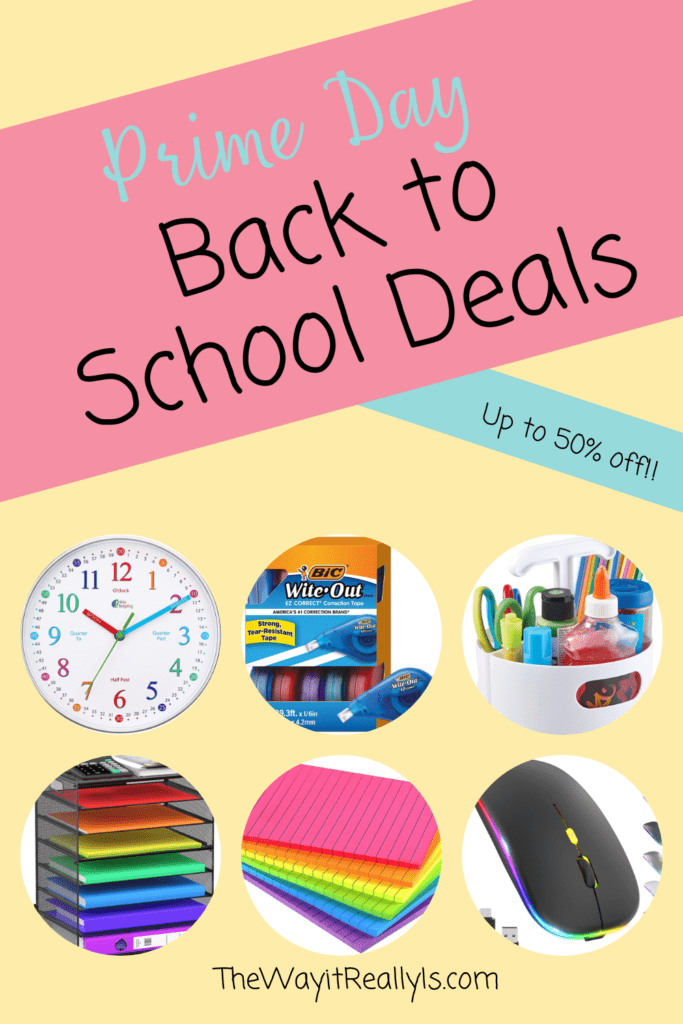 Back to School Deals Prime Day