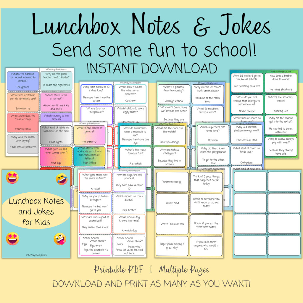 LunchboxNotes and Jokes