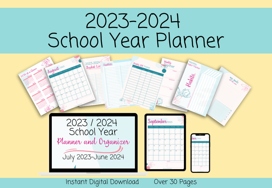 School Year Planner