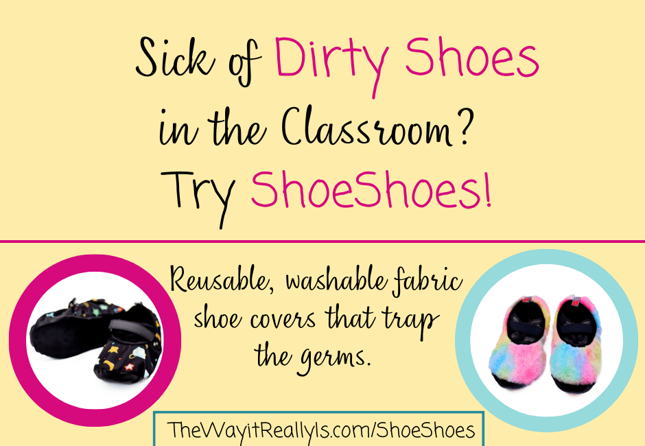 Sick of Germy Dirty Floors in Your Classroom Where You Do Circle Time? Try ShoeShoes!