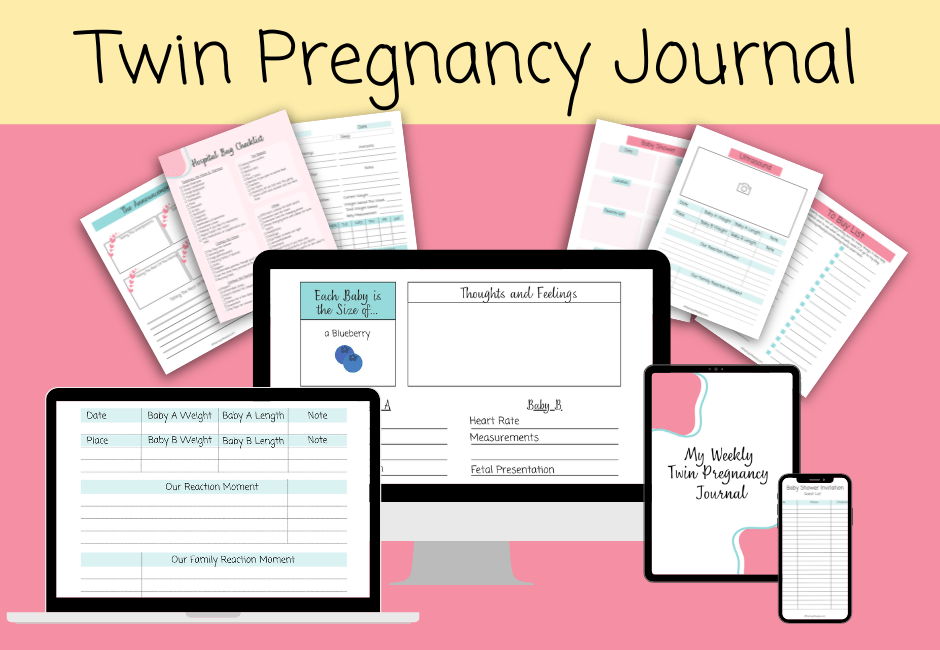 Get your twin pregnancy journal here!