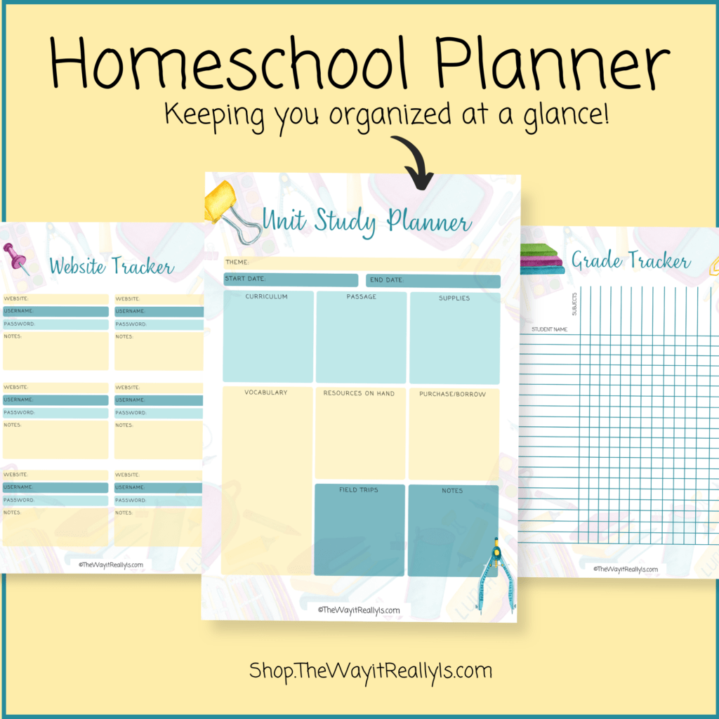 homeschool planner