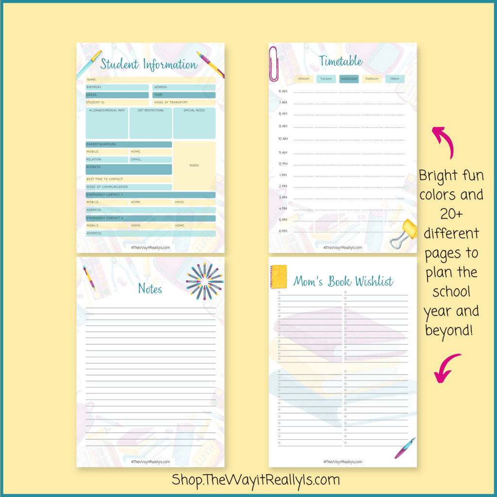 ultimate homeschool planner printable