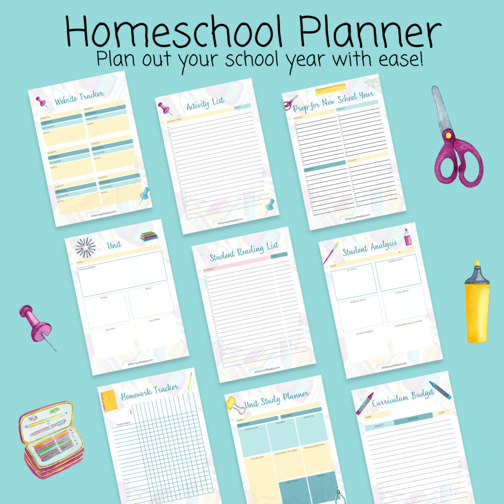 ultimate homeschool planner