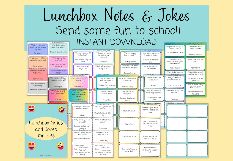 Spark Joy and Smiles with Our Lunchbox Notes and Jokes for Kids