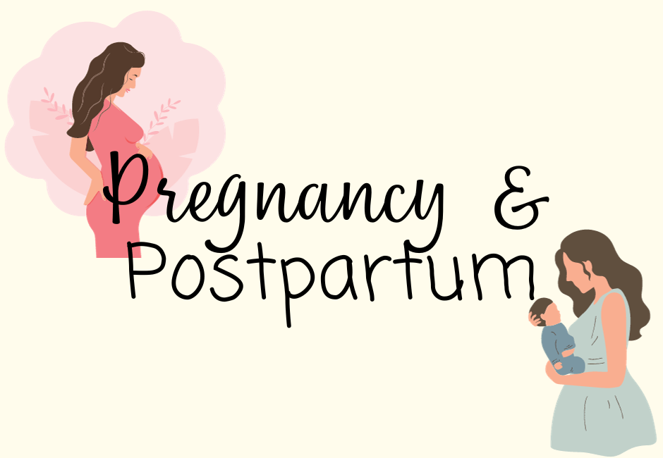 Pregnancy and Postpartum blog posts