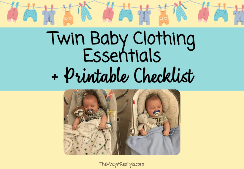 Top 10 Twin Baby Clothing Essentials and Checklist The Way It Really Is