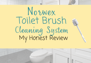 Norwex toilet brush cleaning system