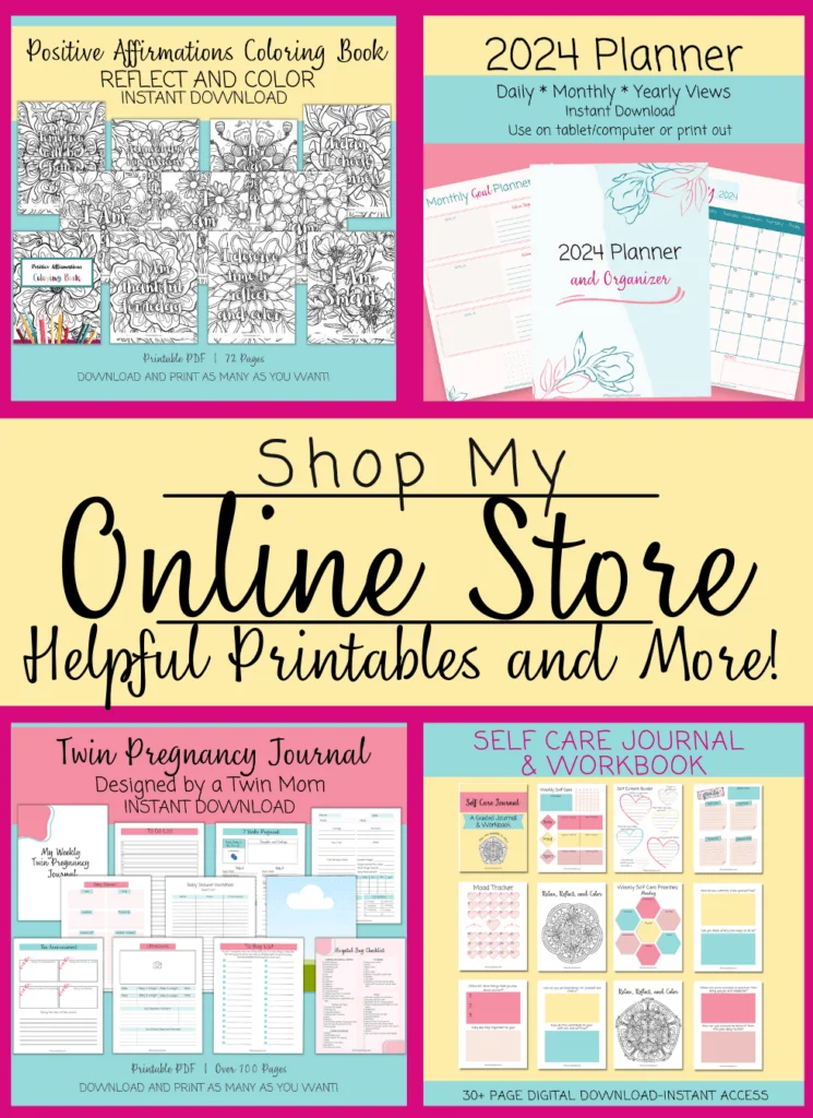 Shop The Way it Really Is Printables Store for printable planners, coloring books, activity books, journals, and more!