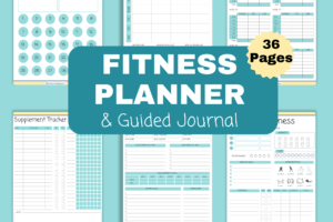 Printable Fitness Planner and Fitness Journal