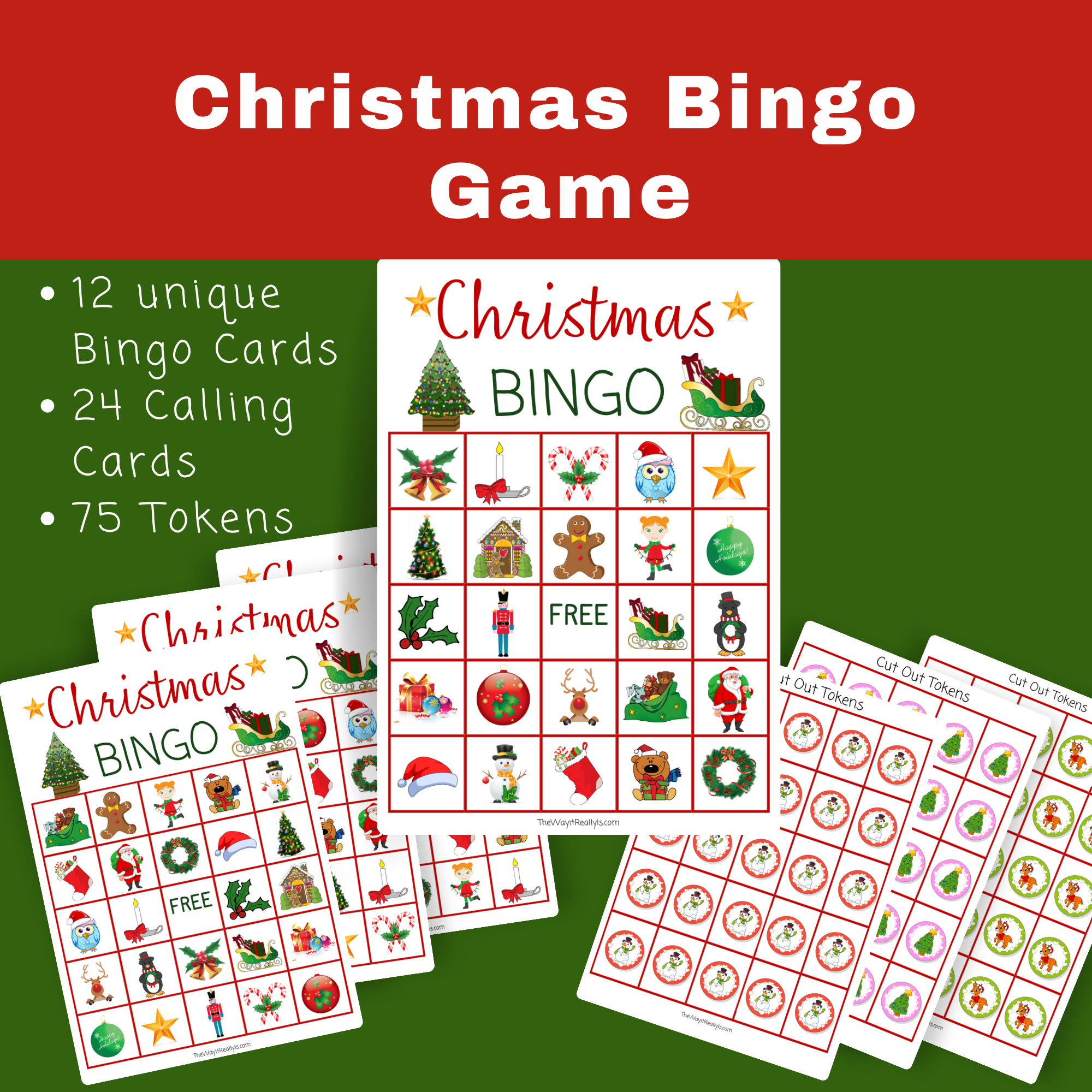 Christmas Bingo Game