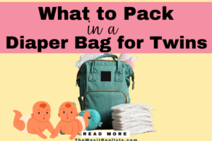 What to Pack in a Diaper Bag for Twins