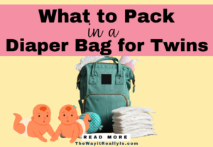 What to Pack in a Diaper Bag for Twins