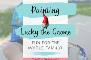 Lucky the Gnome is Fun to Paint for all Ages