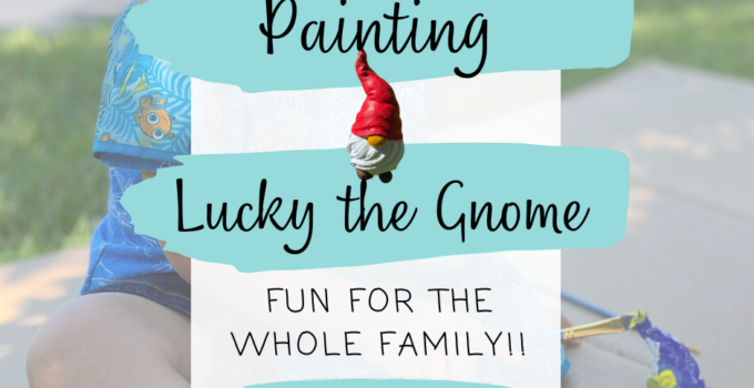 Painting lucky the gnome 940 x 650 px