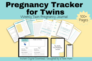 Best Pregnancy Tracker for Twins Printable by a Twin Mom