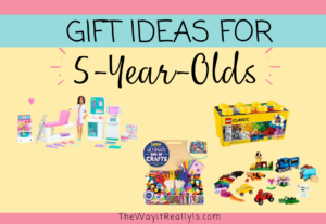 5 Year Old Birthday Gift Ideas for boys and girls!