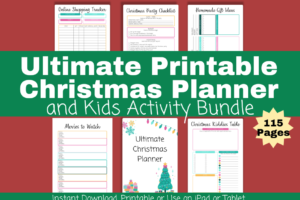 Ultimate Printable Christmas Planner for Instant Download