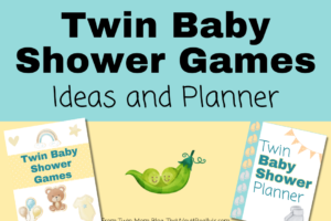 Twin Baby Shower Games That Are Actually Fun!